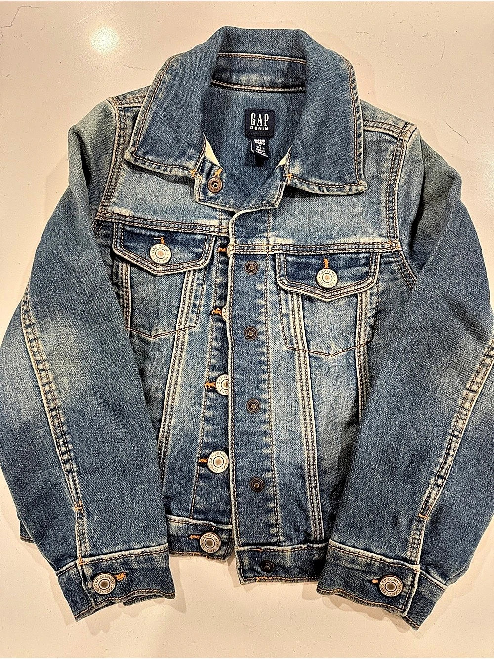 GAP Denim Girls Size 5 Jacket Like New